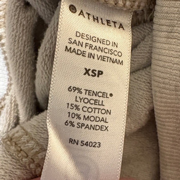 Athleta Women’s Camo Joggers in Beige/Cream Size XSP - Picture 4 of 9